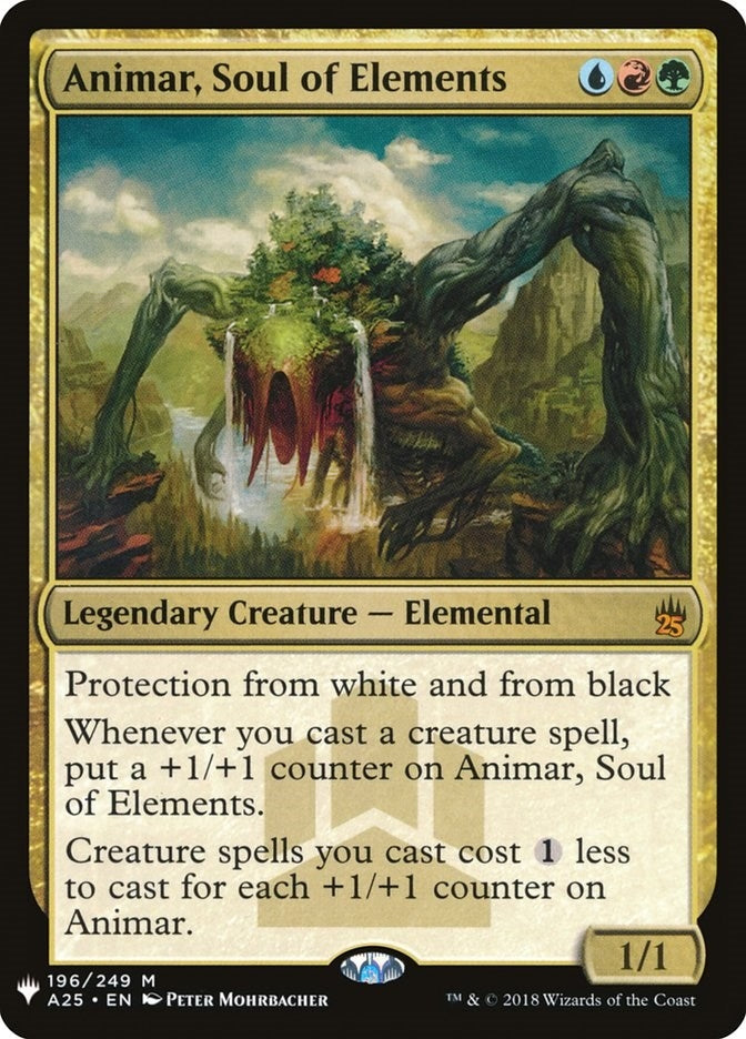 Image for Animar, Soul of Elements (196) [The List Reprints]