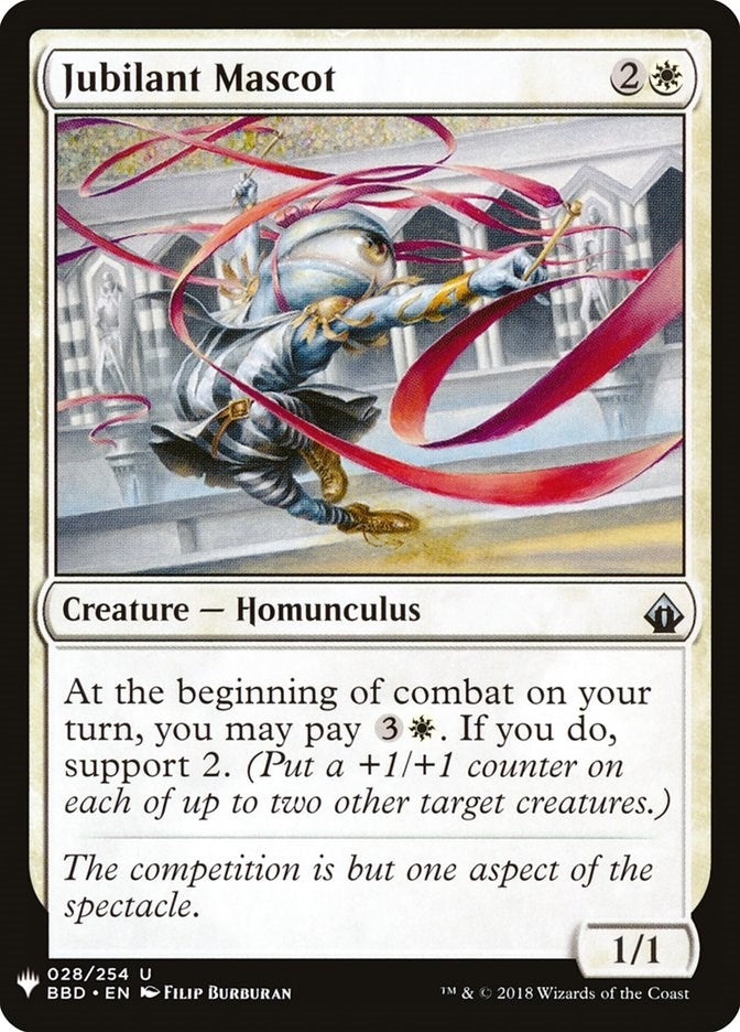 Image for Jubilant Mascot (28) [The List Reprints]
