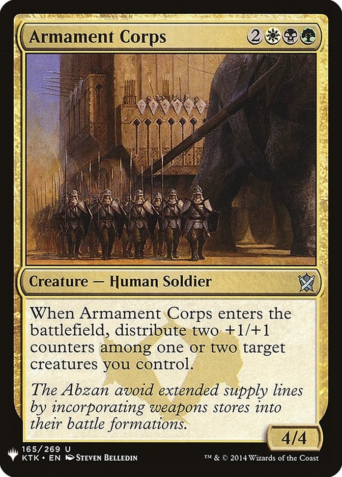 Image for Armament Corps (165) [The List Reprints]