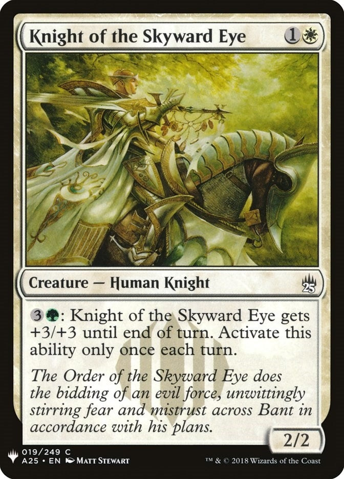 Image for Knight of the Skyward Eye (19) [The List Reprints]