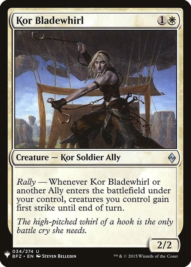 Image for Kor Bladewhirl (34) [The List Reprints]