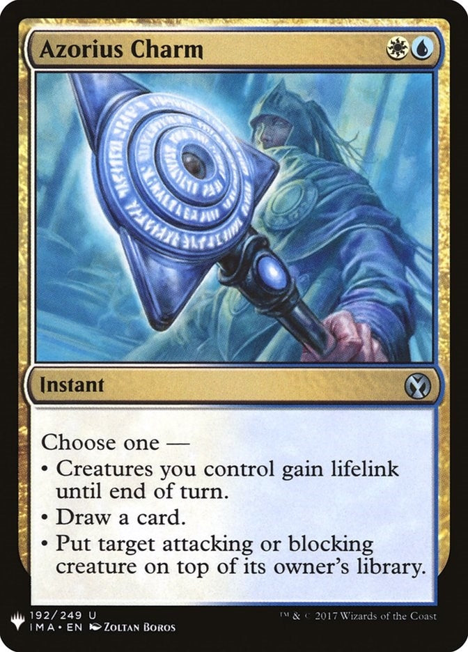 Image for Azorius Charm (192) [The List Reprints]