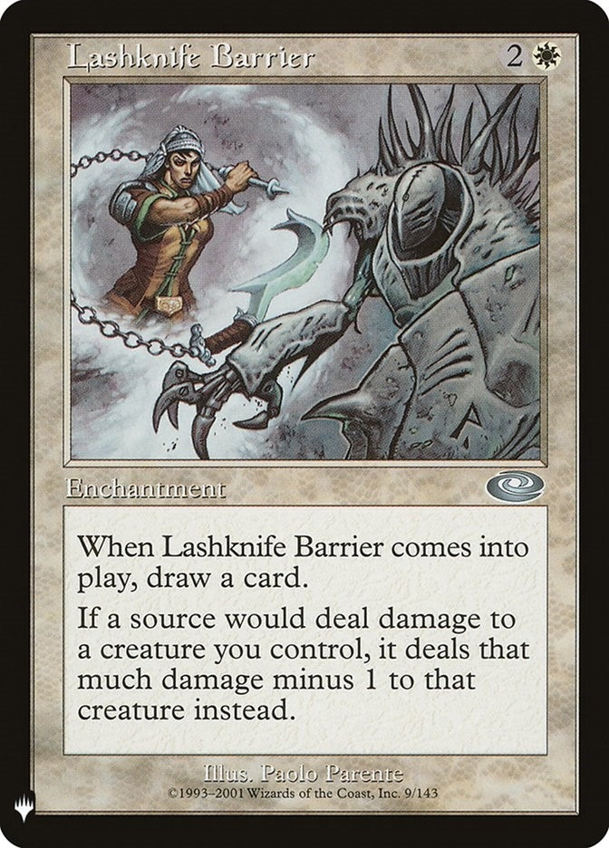 Image for Lashknife Barrier (9) [The List Reprints]
