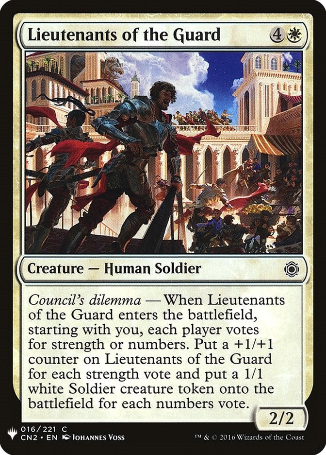 Image for Lieutenants of the Guard (16) [The List Reprints]