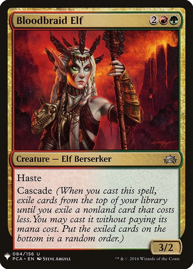 Image for Bloodbraid Elf (84) [The List Reprints]