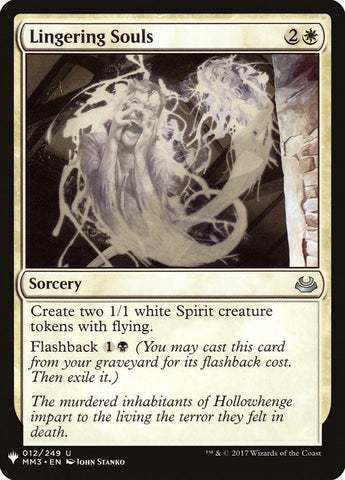 Image for Lingering Souls (12) [The List Reprints]
