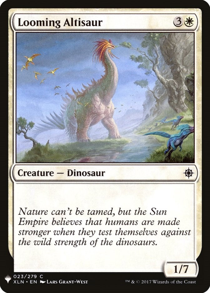 Image for Looming Altisaur (23) [The List Reprints]