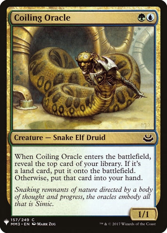 Image for Coiling Oracle (157) [The List Reprints]