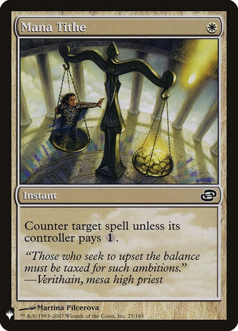 Image for Mana Tithe (25) [The List Reprints]