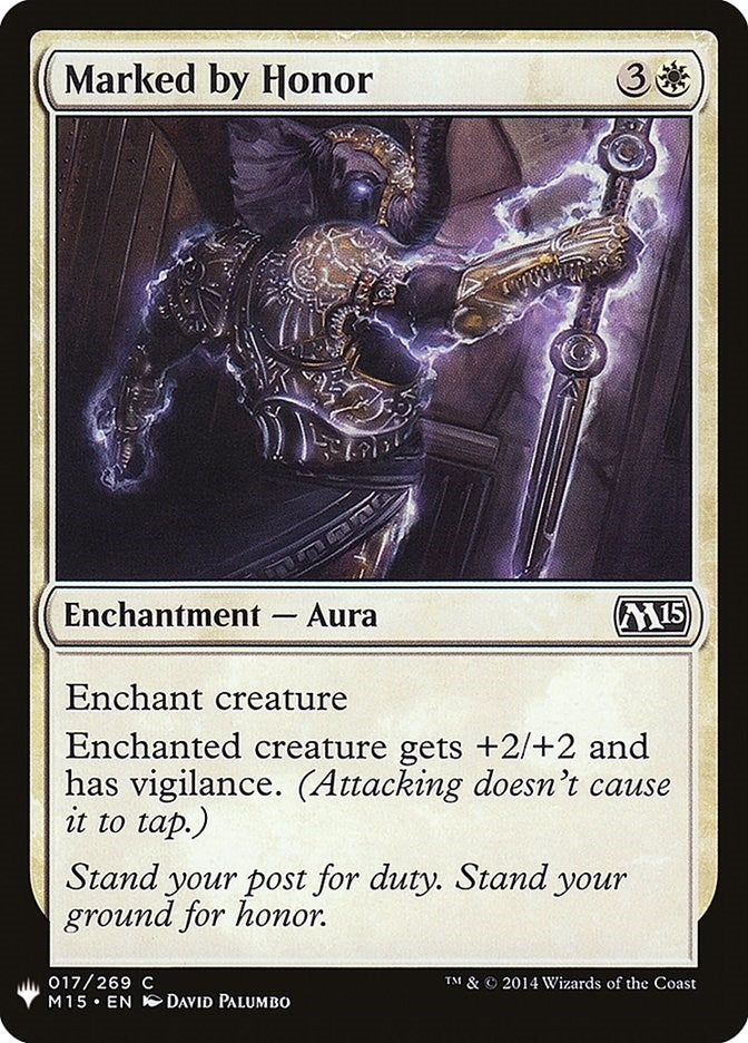 Image for Marked by Honor (17) [The List Reprints]