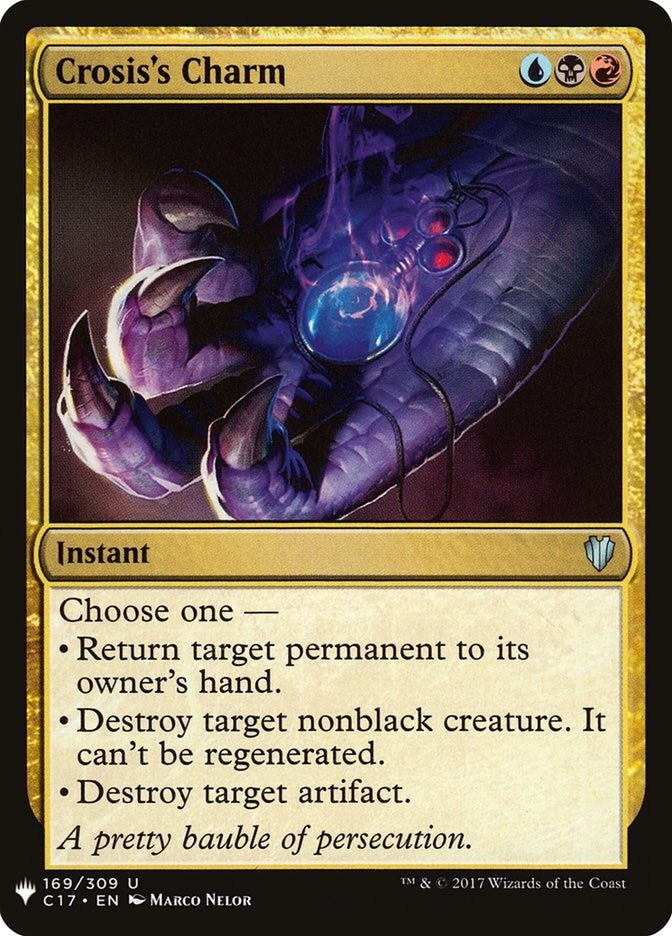 Image for Crosis's Charm (169) [The List Reprints]