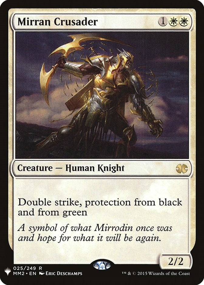 Image for Mirran Crusader (25) [The List Reprints]