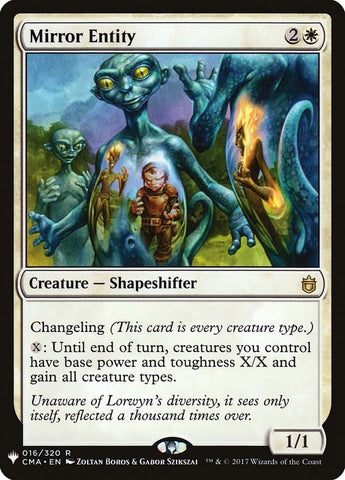 Image for Mirror Entity (CMA) (16) [The List Reprints]