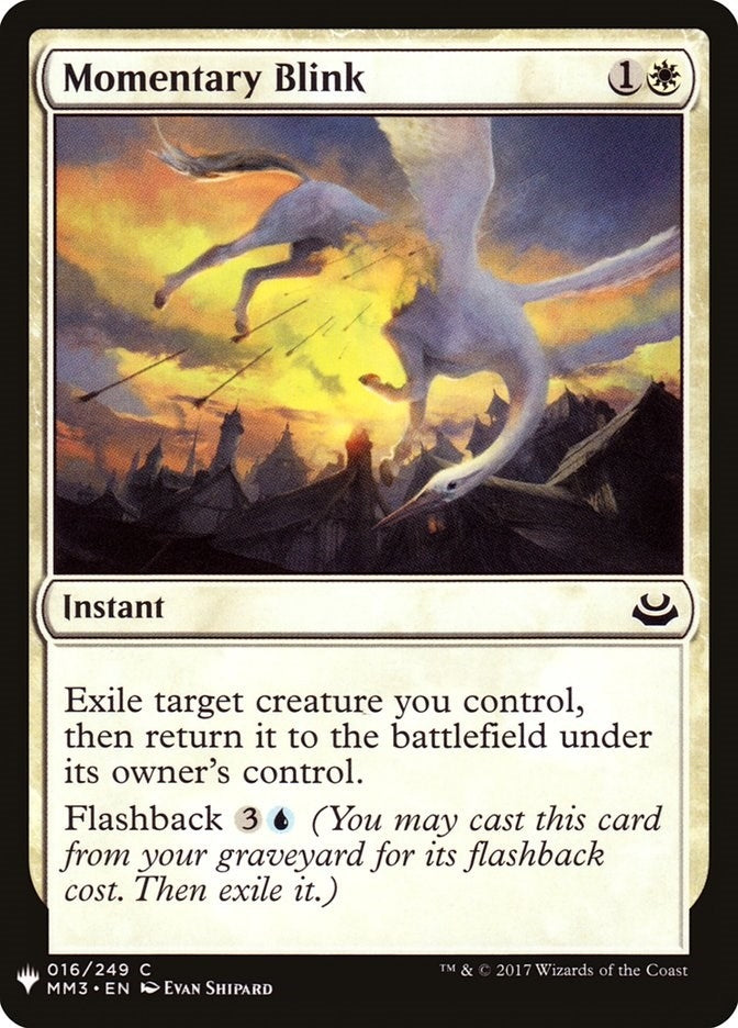 Image for Momentary Blink (16) [The List Reprints]