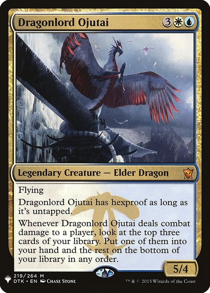 Image for Dragonlord Ojutai (219) [The List Reprints]