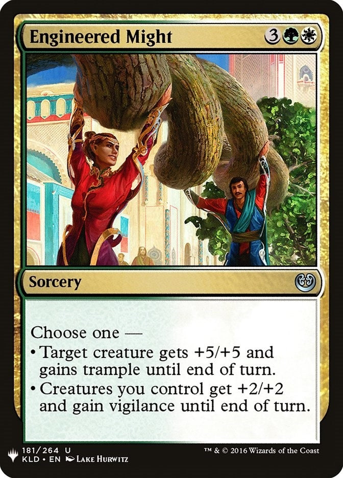 Image for Engineered Might (181) [The List Reprints]