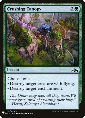Image for Crushing Canopy (126) [The List Reprints]