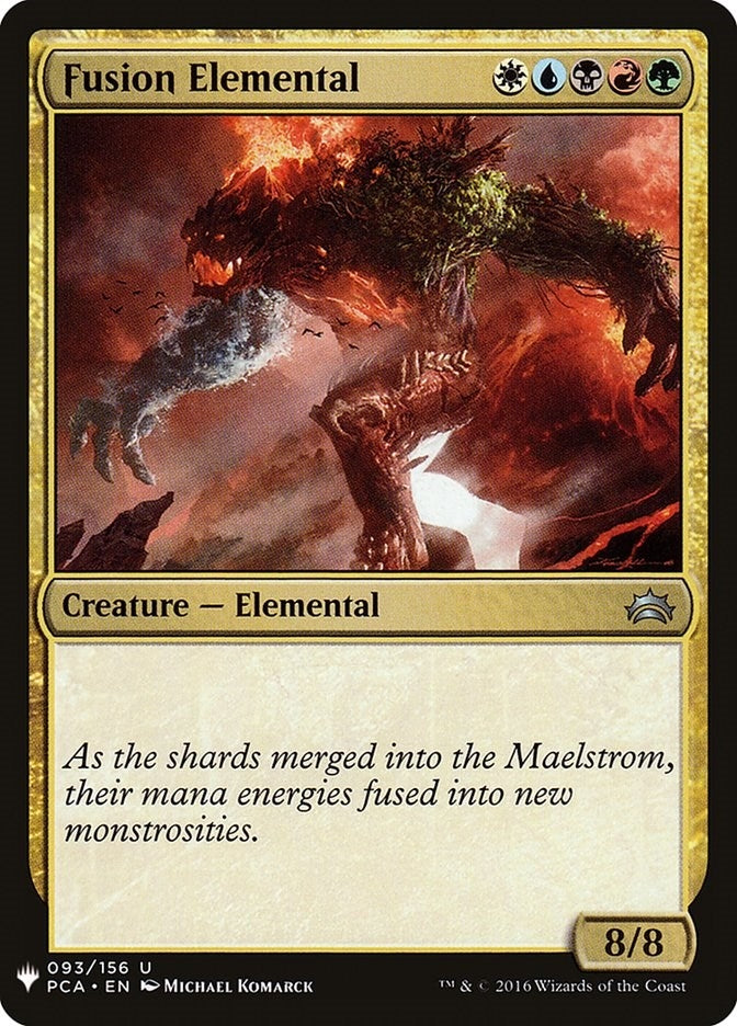 Image for Fusion Elemental (93) [The List Reprints]