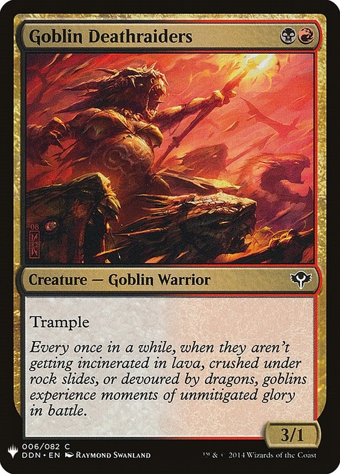 Image for Goblin Deathraiders (6) [The List Reprints]