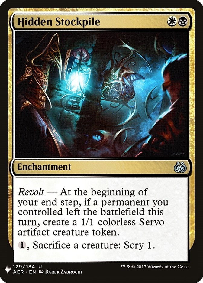 Image for Hidden Stockpile (129) [The List Reprints]