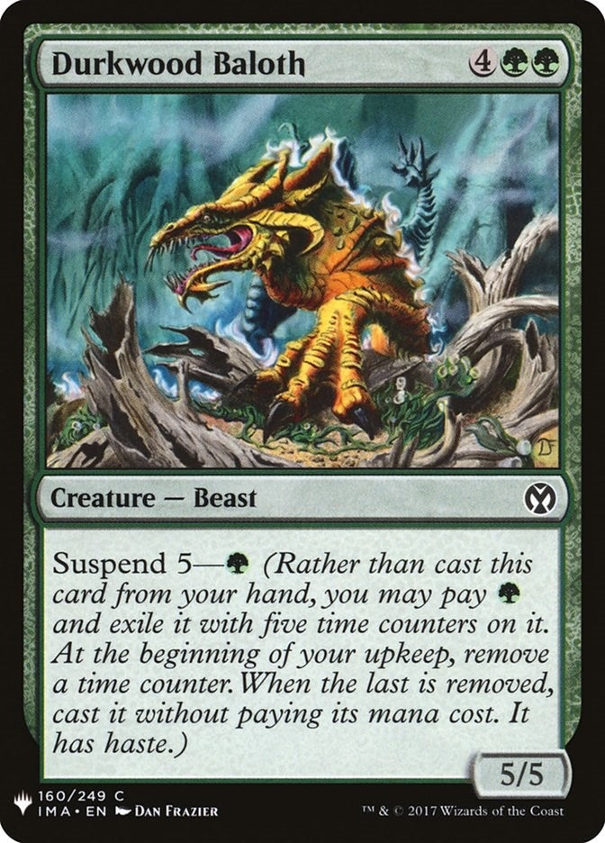 Image for Durkwood Baloth (160) [The List Reprints]
