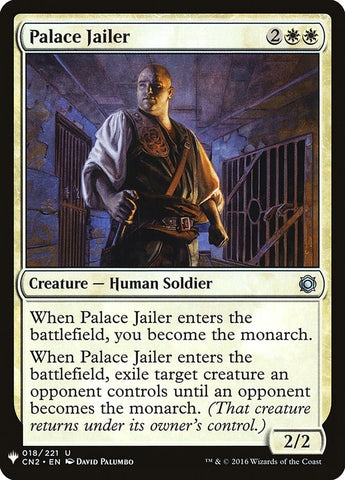 Image for Palace Jailer (18) [The List Reprints]