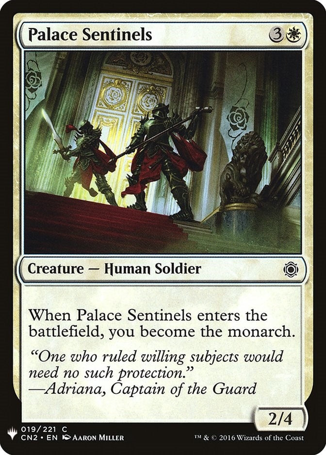 Image for Palace Sentinels (19) [The List Reprints]