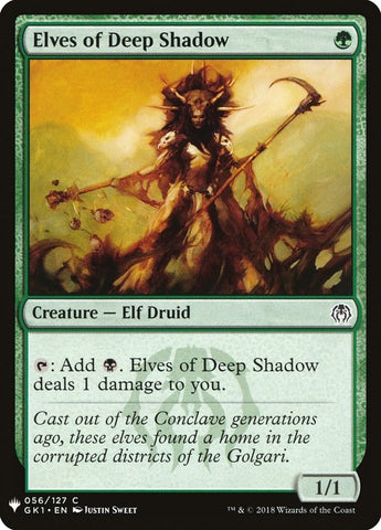 Image for Elves of Deep Shadow (56) [The List Reprints]