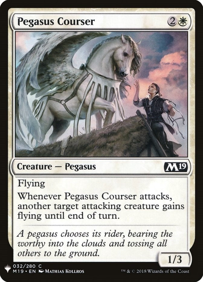 Image for Pegasus Courser (32) [The List Reprints]