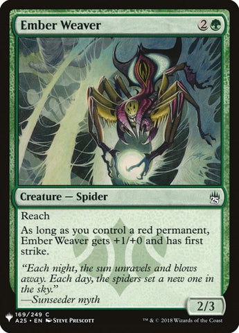 Image for Ember Weaver (169) [The List Reprints]