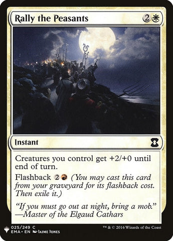 Image for Rally the Peasants (25) [The List Reprints]