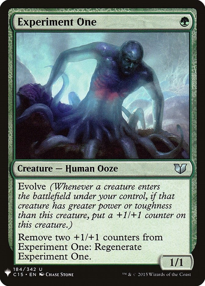 Image for Experiment One (184) [The List Reprints]