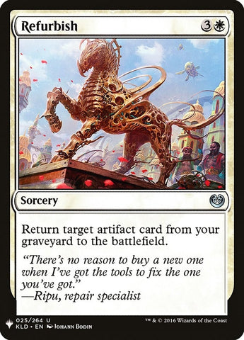 Image for Refurbish (25) [The List Reprints]