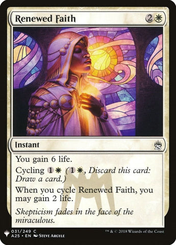Image for Renewed Faith (31) [The List Reprints]