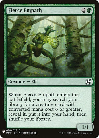 Image for Fierce Empath (10) [The List Reprints]