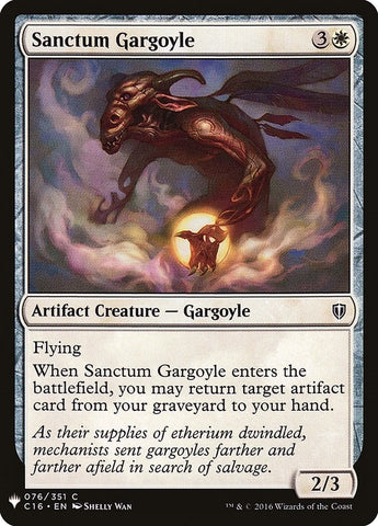 Image for Sanctum Gargoyle (76) [The List Reprints]