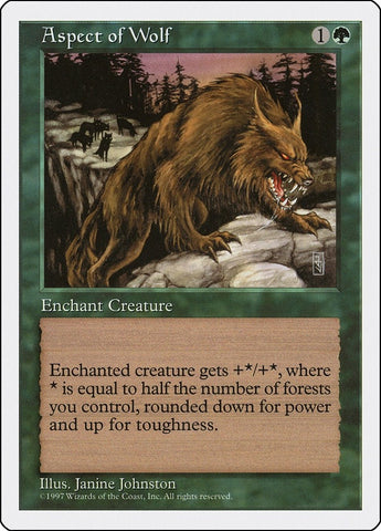 Image for Aspect of Wolf [Fifth Edition]