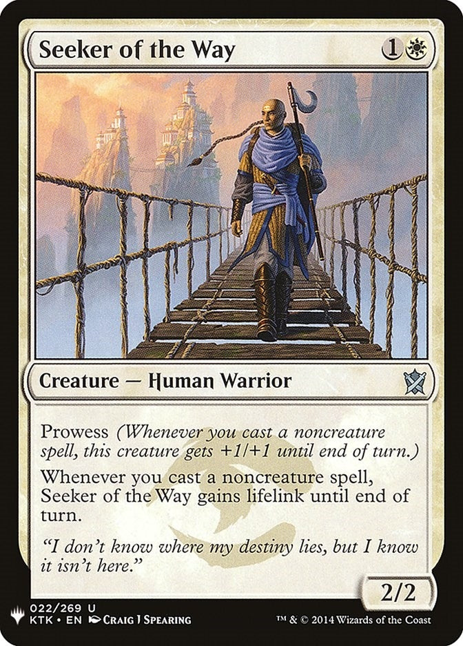 Image for Seeker of the Way (22) [The List Reprints]