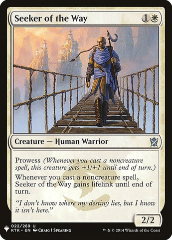 Image for Seeker of the Way (22) [The List Reprints]