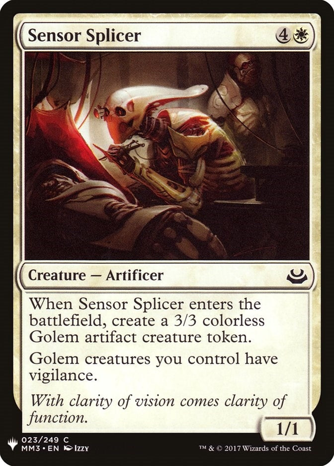Image for Sensor Splicer (23) [The List Reprints]