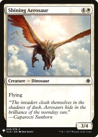 Image for Shining Aerosaur (36) [The List Reprints]