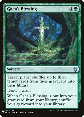 Image for Gaea's Blessing (161) [The List Reprints]