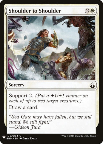 Image for Shoulder to Shoulder (105) [The List Reprints]