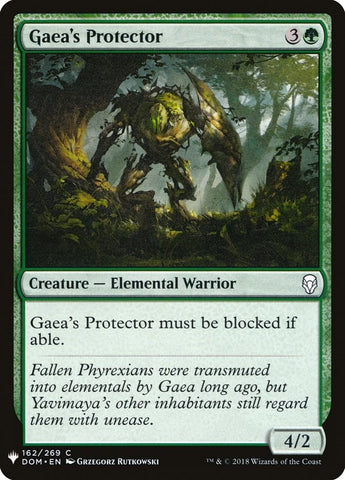 Image for Gaea's Protector (162) [The List Reprints]