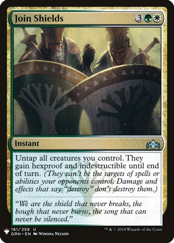 Image for Join Shields (181) [The List Reprints]