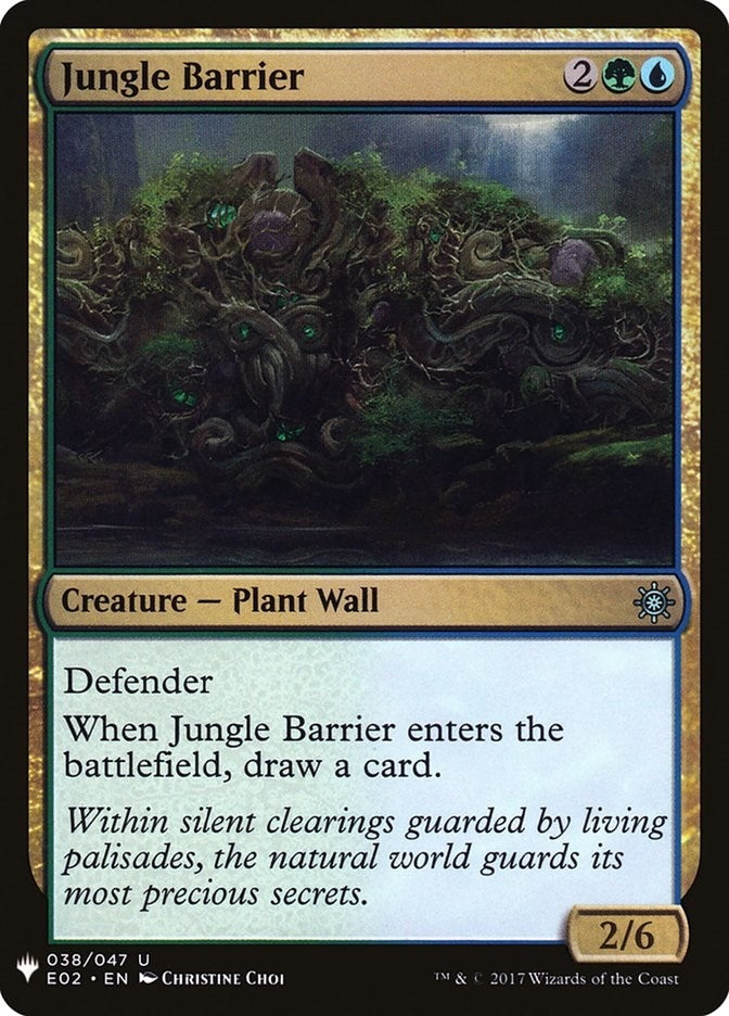 Image for Jungle Barrier (38) [The List Reprints]