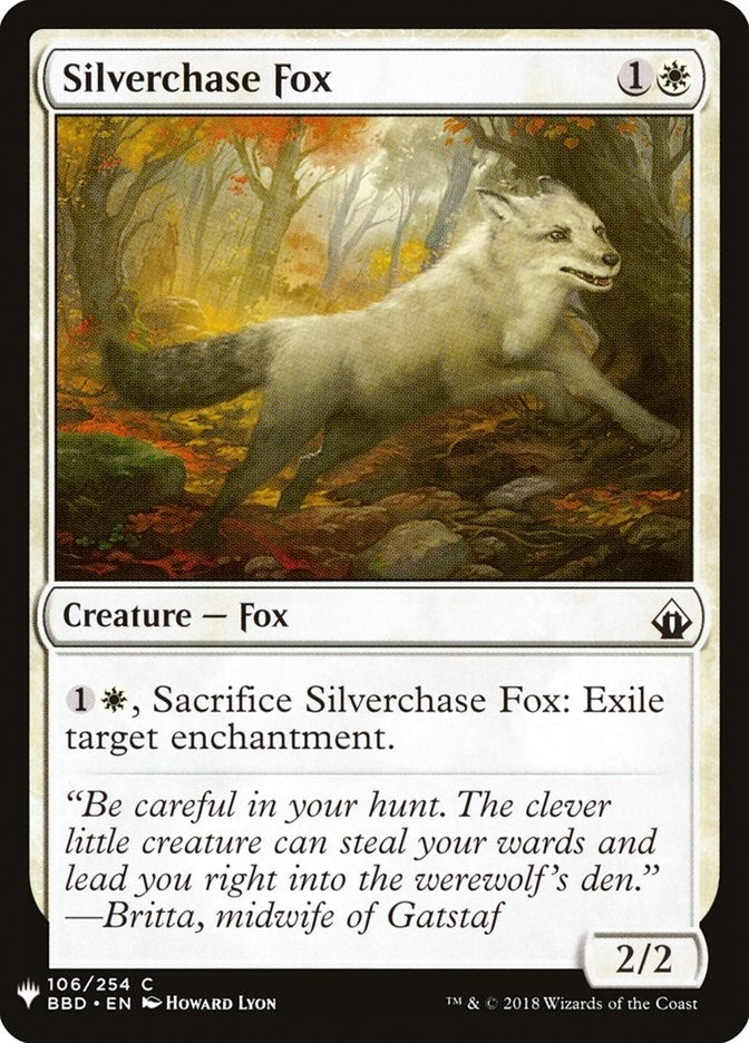 Image for Silverchase Fox (106) [The List Reprints]