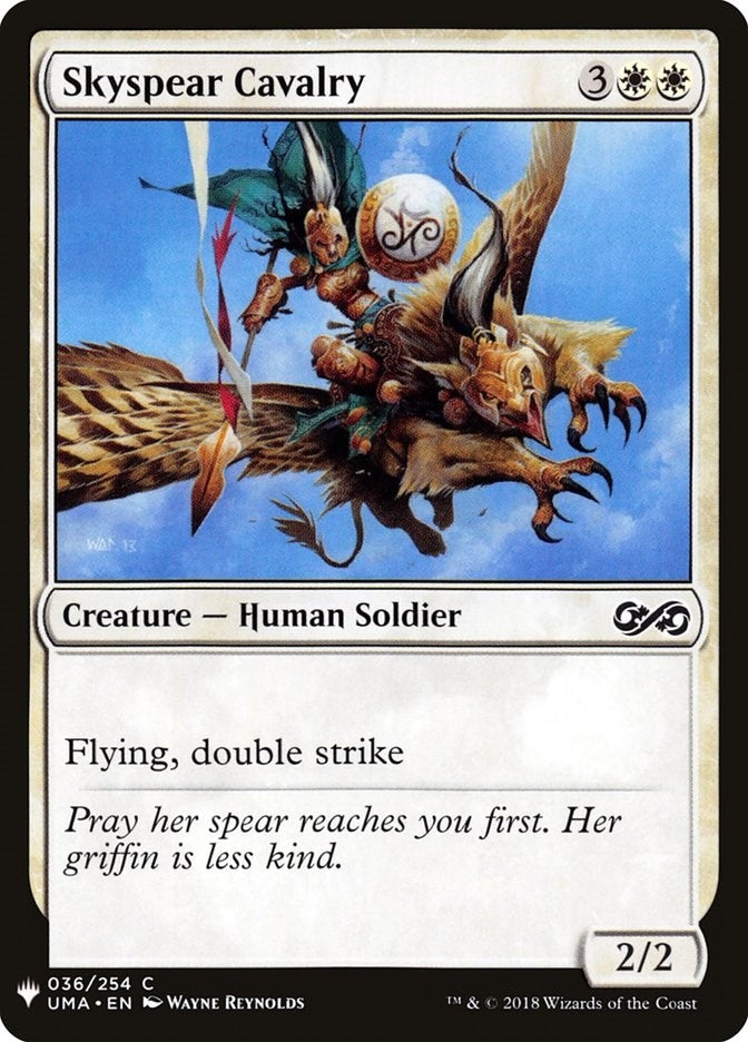 Image for Skyspear Cavalry (36) [The List Reprints]