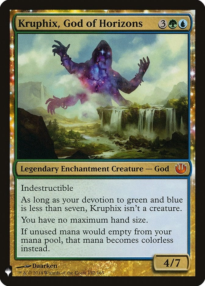 Image for Kruphix, God of Horizons (152) [The List Reprints]