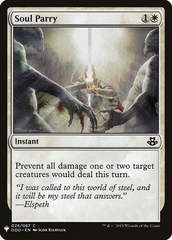 Image for Soul Parry (24) [The List Reprints]